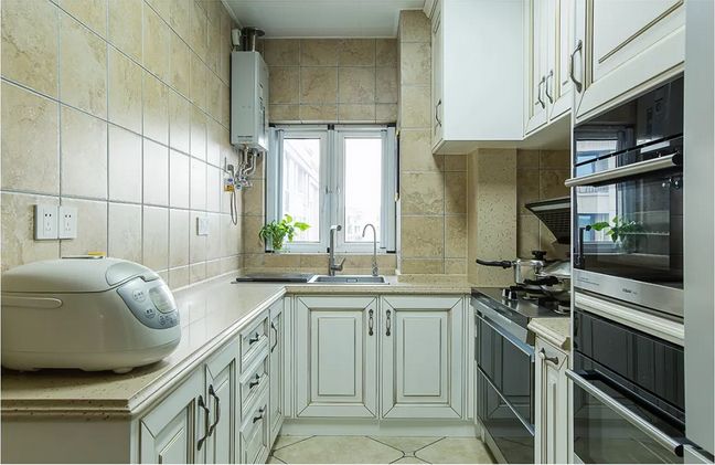 [裝修案例]128平米三居室美式裝修風格，舒適的居家生活