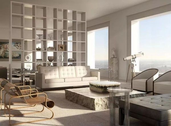 客廳隔斷常見的幾種方法，附客廳隔斷效果圖