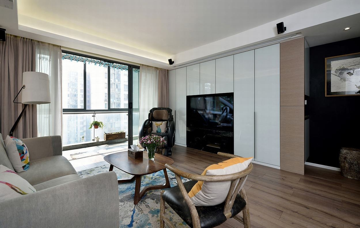 龍湖九里晴川-現(xiàn)代簡約-臥室設計效果圖