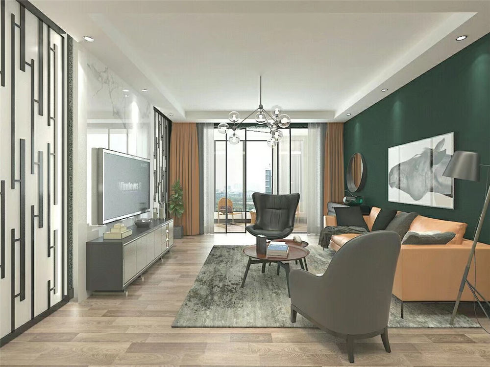 龍湖九里晴川-現(xiàn)代簡約-臥室設(shè)計(jì)效果圖