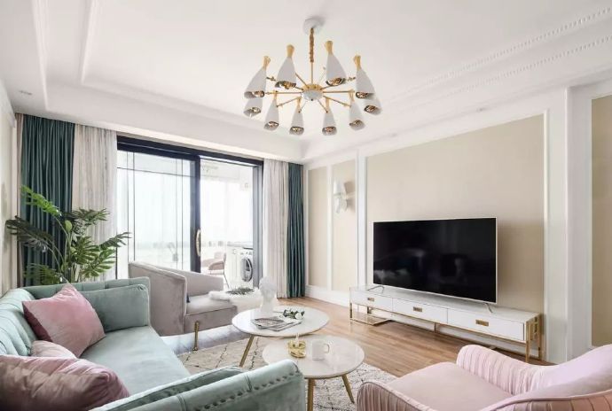 120平米現代美式風格裝修效果圖 120平米現代美式風格裝修效果圖